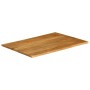 Solid mango wood natural edge table top 90x80x3.8 cm by , Table tops - Ref: Foro24-370795, Price: 103,72 €, Discount: %