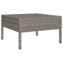 Set de muebles de jardín 2 pzas y cojines ratán sintético gris de vidaXL, Conjuntos de jardín - Ref: Foro24-310200, Precio: 9...