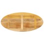 Solid mango wood oval table top 120x50x2.5 cm by , Table tops - Ref: Foro24-370824, Price: 61,46 €, Discount: %