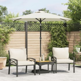 Garden umbrella with white steel pole 225x225x212 cm by , Umbrellas - Ref: Foro24-4005058, Price: 54,99 €, Discount: %