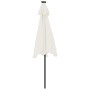 Garden umbrella with white steel pole 225x225x212 cm by , Umbrellas - Ref: Foro24-4005058, Price: 54,93 €, Discount: %