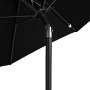 Garden umbrella with black steel pole 225x225x212 cm by , Umbrellas - Ref: Foro24-4005064, Price: 50,99 €, Discount: %