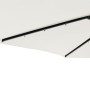 Garden umbrella with LED lights, white steel post, 225x225x212cm. by , Umbrellas - Ref: Foro24-4005066, Price: 73,86 €, Disco...