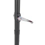 Garden umbrella with LED lights, white steel post, 225x225x212cm. by , Umbrellas - Ref: Foro24-4005066, Price: 73,86 €, Disco...