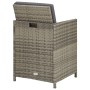 Garden chairs 2 units with gray synthetic rattan cushions by vidaXL, Garden chairs - Ref: Foro24-311907, Price: 133,26 €, Dis...