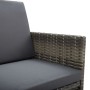 Garden chairs 2 units with gray synthetic rattan cushions by vidaXL, Garden chairs - Ref: Foro24-311907, Price: 133,26 €, Dis...