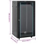 Drehbare Server-Rackfüße 22U 19" IP20 60x60x120 cm von , Netzwerkspeichersysteme - Ref: Foro24-30268, Preis: 228,67 €, Rabatt: %