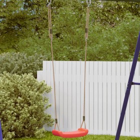 Individual children's swing with adjustable red rope by , Accessories for swings and play structures - Ref: Foro24-4009273, P...