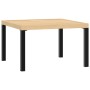 Black aluminum garden coffee table 65x65x40 cm by , Garden tables - Ref: Foro24-4008573, Price: 78,99 €, Discount: %