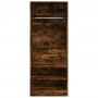 Engineered wood wardrobe in smoked oak color, 80x50x200 cm by , Wardrobes - Ref: Foro24-3307697, Price: 175,96 €, Discount: %