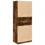 Engineered wood wardrobe in smoked oak color, 80x50x200 cm by , Wardrobes - Ref: Foro24-3307697, Price: 175,96 €, Discount: %