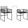 9-piece black synthetic rattan garden dining set by , Garden sets - Ref: Foro24-3295053, Price: 474,85 €, Discount: %