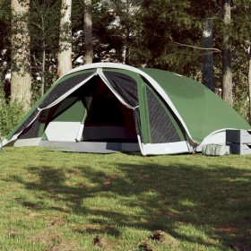 Waterproof green family tent for 6 people by , tents - Ref: Foro24-94746, Price: 177,57 €, Discount: %