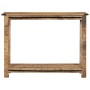 Solid mango wood console table 100x35x75 cm by , Side tables - Ref: Foro24-374056, Price: 121,46 €, Discount: %