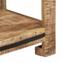 Solid mango wood console table 100x35x75 cm by , Side tables - Ref: Foro24-374056, Price: 121,46 €, Discount: %