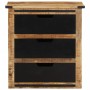 Sideboard with 3 solid mango wood drawers 55x35x60 cm by , Sideboards - Ref: Foro24-374061, Price: 159,80 €, Discount: %