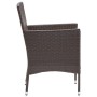 Garden chairs 2 units brown synthetic rattan by vidaXL, Garden chairs - Ref: Foro24-310554, Price: 132,37 €, Discount: %