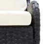 2-teilige PE Rattan Garten-Ecksofas schwarz von vidaXL, Outdoor-Sofas - Ref: Foro24-310224, Preis: 167,98 €, Rabatt: %