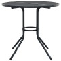 Set of 3 reclining garden chairs in anthracite steel. by , Garden sets - Ref: Foro24-3283760, Price: 198,67 €, Discount: %