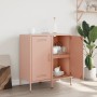 Kaltgewalzter Stahlschrank in Rosa, 2 Stück, 36x39x79 cm. von , Sideboards - Ref: Foro24-843015, Preis: 164,14 €, Rabatt: %