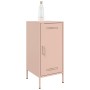 Kaltgewalzter Stahlschrank in Rosa, 2 Stück, 36x39x79 cm. von , Sideboards - Ref: Foro24-843015, Preis: 164,14 €, Rabatt: %