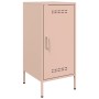 Cold-rolled steel sideboard in pink, 2 pieces, 36x39x79 cm by , Sideboards - Ref: Foro24-843015, Price: 164,14 €, Discount: %