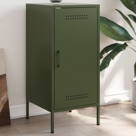 Cold-rolled steel sideboard in olive green 36x39x79 cm by , Sideboards - Ref: Foro24-843020, Price: 95,92 €, Discount: %