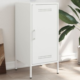 Cold-rolled white steel sideboard 36x39x79 cm by , Sideboards - Ref: Foro24-843022, Price: 95,88 €, Discount: %