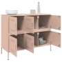 Cold-rolled steel sideboard in pink 100.5x39x79 cm by , Sideboards - Ref: Foro24-843097, Price: 184,37 €, Discount: %