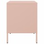 Nachttisch 2 Stück kaltgewalzter Stahl in Rosa 36x39x50,5cm von , Nachttische - Ref: Foro24-843057, Preis: 141,00 €, Rabatt: %