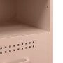 Bedside table 2 units cold-rolled steel pink 36x39x50.5cm by , Nightstands - Ref: Foro24-843057, Price: 141,00 €, Discount: %