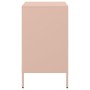 Bedside tables 2 units cold-rolled steel pink 36x39x68 cm by , Nightstands - Ref: Foro24-843069, Price: 192,99 €, Discount: %