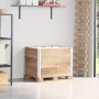 Pallet necklaces, 3 units, solid pine wood, 80x60 cm by , Loading platforms and pallets - Ref: Foro24-3295362, Price: 73,76 €...