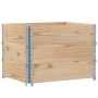 Pallet necklaces, 3 units, solid pine wood, 80x60 cm by , Loading platforms and pallets - Ref: Foro24-3295362, Price: 73,76 €...