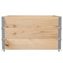 Pallet necklaces, 3 units, solid pine wood, 100x100 cm. by , Loading platforms and pallets - Ref: Foro24-3295374, Price: 97,3...