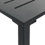 High table and garden stools set, 11 pieces, black steel by , Garden sets - Ref: Foro24-3283755, Price: 879,48 €, Discount: %