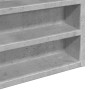 Engineered wood display case in gray concrete 80x8.5x58 cm by , Shelves and shelves - Ref: Foro24-847957, Price: 48,61 €, Dis...