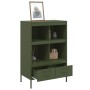 Cold-rolled steel sideboard in olive green 68x39x101.5 cm by , Sideboards - Ref: Foro24-843106, Price: 170,40 €, Discount: %