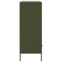 Cold-rolled steel sideboard in olive green 68x39x101.5 cm by , Sideboards - Ref: Foro24-843106, Price: 170,40 €, Discount: %