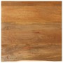 Tablero de mesa borde natural madera maciza mango 80x80x2,5 cm de , Tableros para mesas - Ref: Foro24-370554, Precio: 79,48 €...