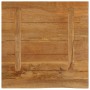 Tablero de mesa borde natural madera maciza mango 80x80x2,5 cm de , Tableros para mesas - Ref: Foro24-370554, Precio: 79,48 €...