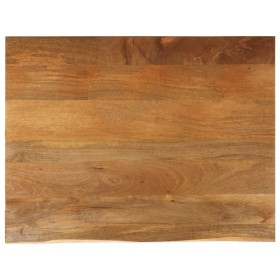 Solid mango wood natural edge table top 100x80x2.5 cm by , Table tops - Ref: Foro24-370556, Price: 92,55 €, Discount: %