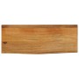 Solid mango wood natural edge table top 70x20x3.8 cm by , Table tops - Ref: Foro24-370561, Price: 24,54 €, Discount: %