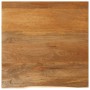 Solid mango wood natural edge table top 60x60x3.8 cm by , Table tops - Ref: Foro24-370594, Price: 55,99 €, Discount: %