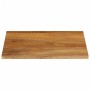 Solid mango wood natural edge table top 60x60x3.8 cm by , Table tops - Ref: Foro24-370594, Price: 55,99 €, Discount: %