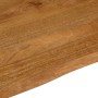 Solid mango wood natural edge table top 60x60x3.8 cm by , Table tops - Ref: Foro24-370594, Price: 55,99 €, Discount: %