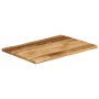 Solid mango wood natural edge table top 70x60x2.5 cm by , Table tops - Ref: Foro24-370667, Price: 55,87 €, Discount: %