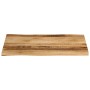 Solid mango wood natural edge table top 70x60x2.5 cm by , Table tops - Ref: Foro24-370667, Price: 55,87 €, Discount: %