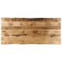 Solid mango wood natural edge table top 140x60x2.5 cm by , Table tops - Ref: Foro24-370673, Price: 125,85 €, Discount: %