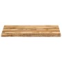 Solid mango wood natural edge table top 110x60x2.5 cm by , Table tops - Ref: Foro24-370671, Price: 73,62 €, Discount: %